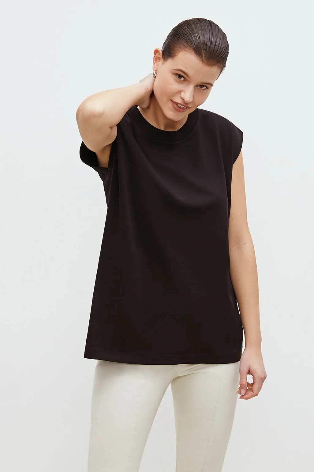 Alina T-Shirt - Organic Pima Cotton :: Black