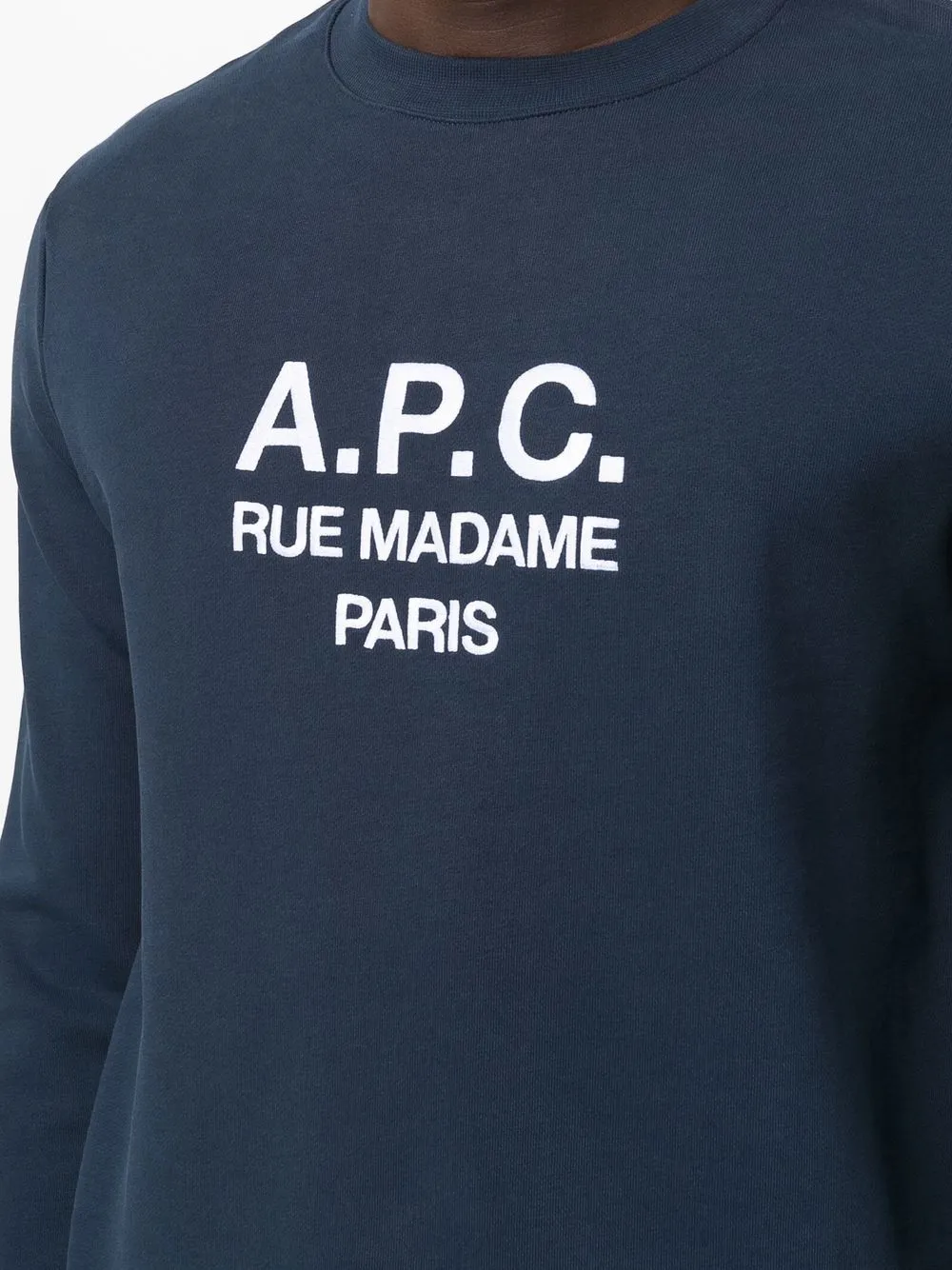 A.P.C. Sweaters Blue