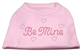 Be Mine Rhinestone Shirts Light Pink XL (16)