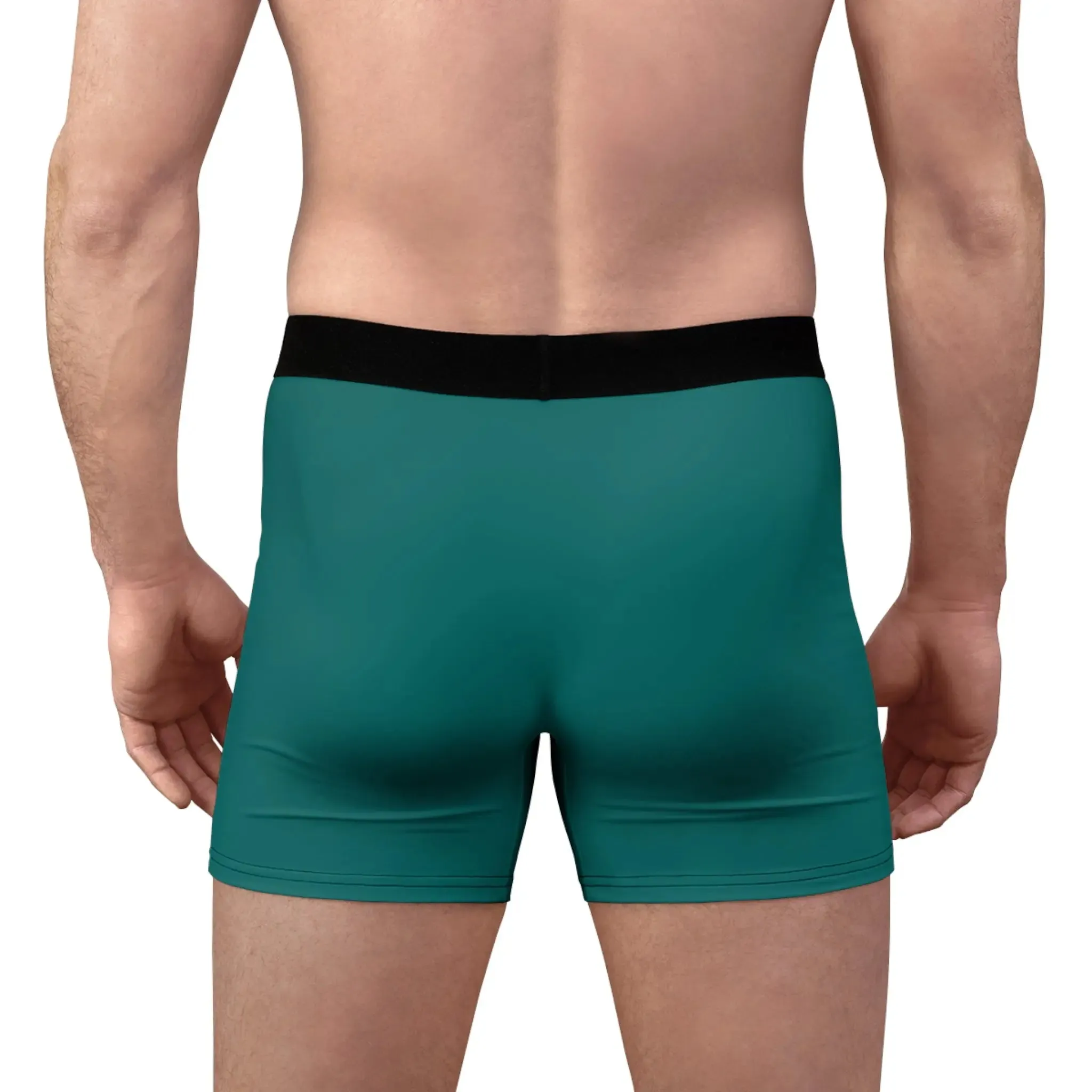 Boxers Men's Green Skulled  Boxer Briefs