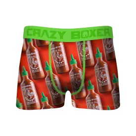 Crazy Boxers Sriracha Bottles All Over Boxer Briefs