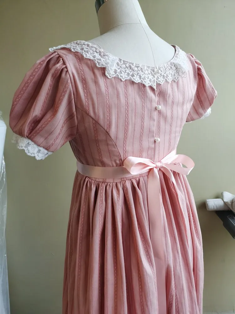 Custom Made Regency Dress Period Drama Inspired Dress