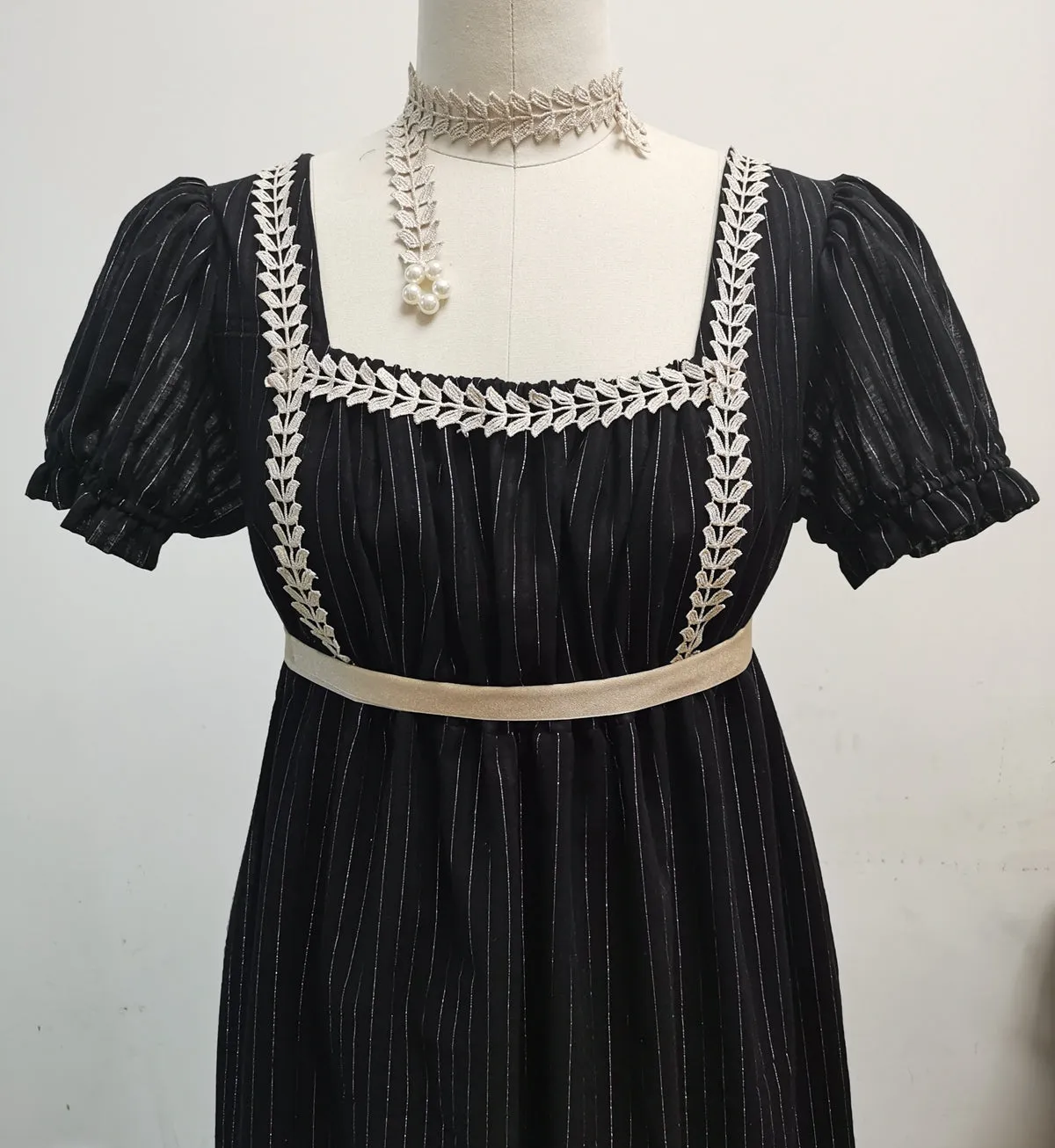 Custom Made Regency Dress Period Drama Inspired Dress