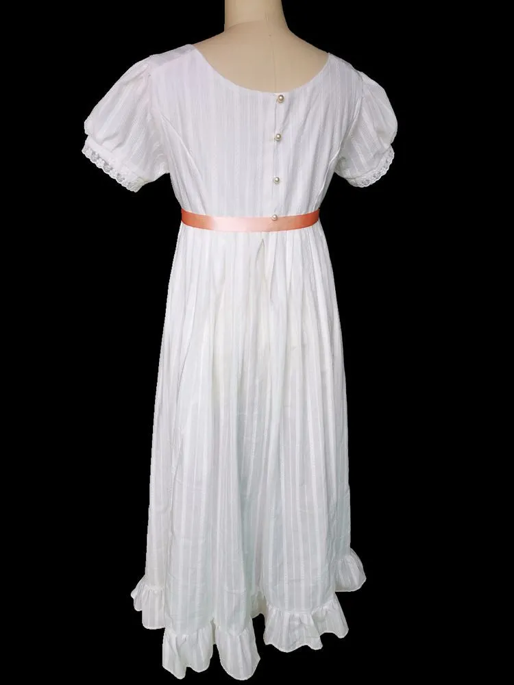 Custom Made Regency Dress Period Drama Inspired Dress