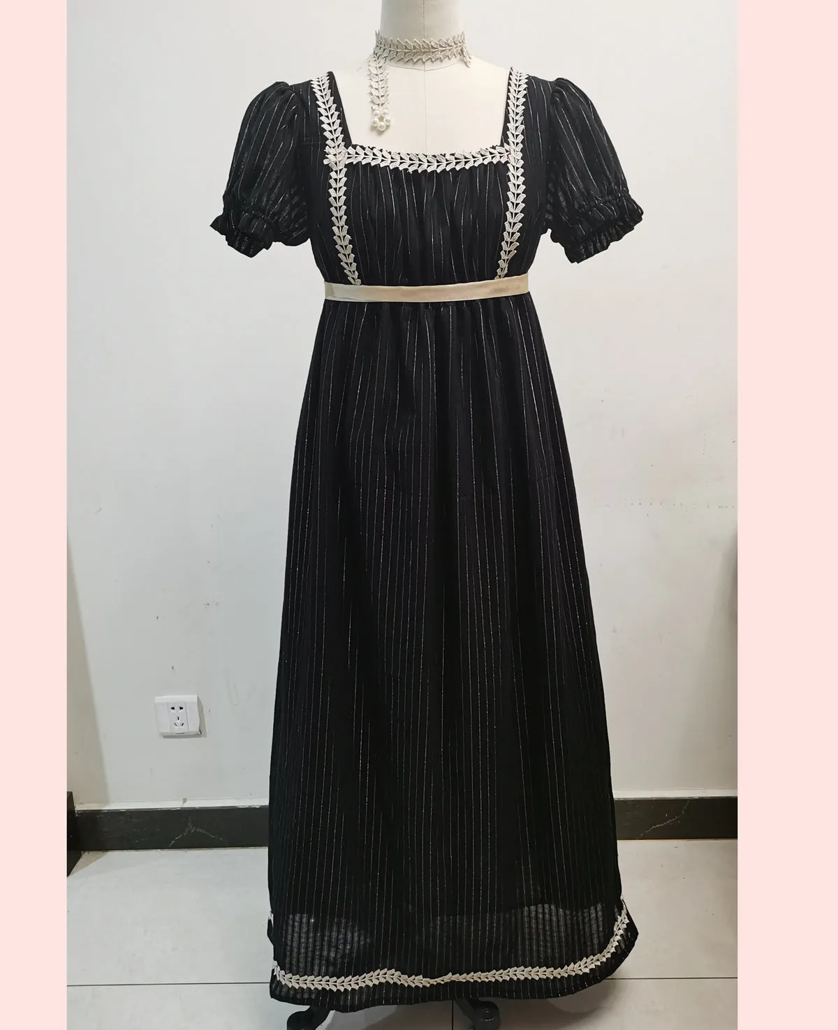 Custom Made Regency Dress Period Drama Inspired Dress