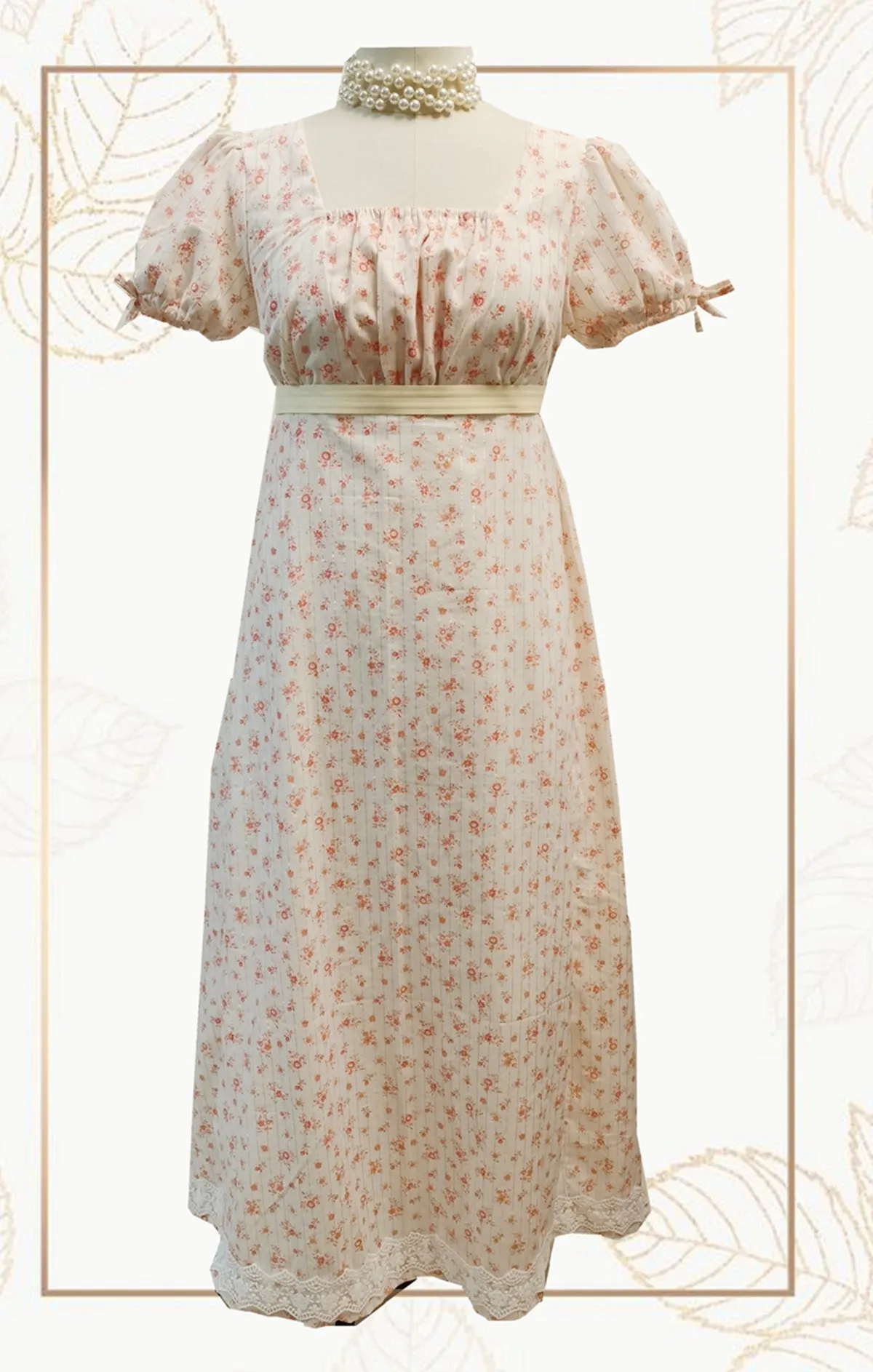 Custom Made Regency Dress Period Drama Inspired Dress