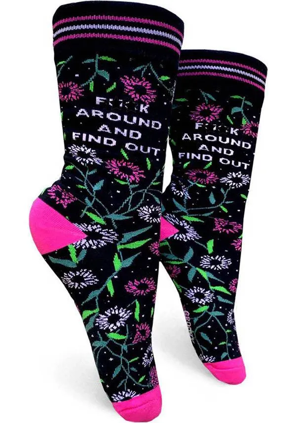 F*ck Around | CREW SOCKS