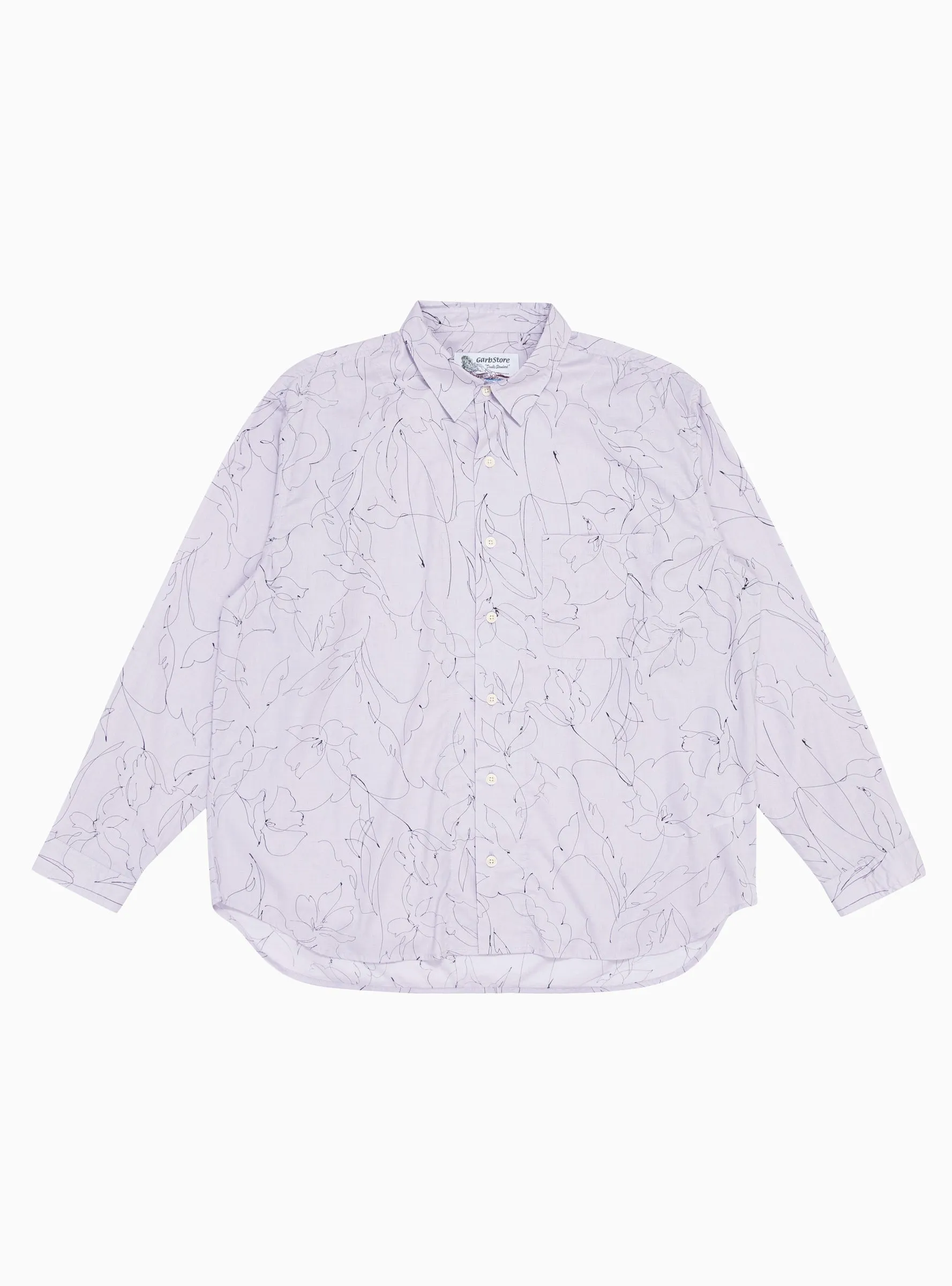 Grande V2 Shirt Lilac Floral