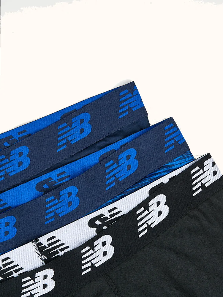 Men's Fly Front Boxer Briefs (3 Pack)