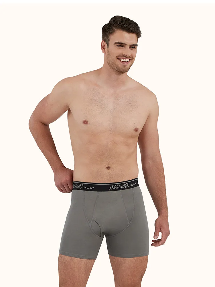 Men's Organic Cotton Boxer Briefs (2 Pack)