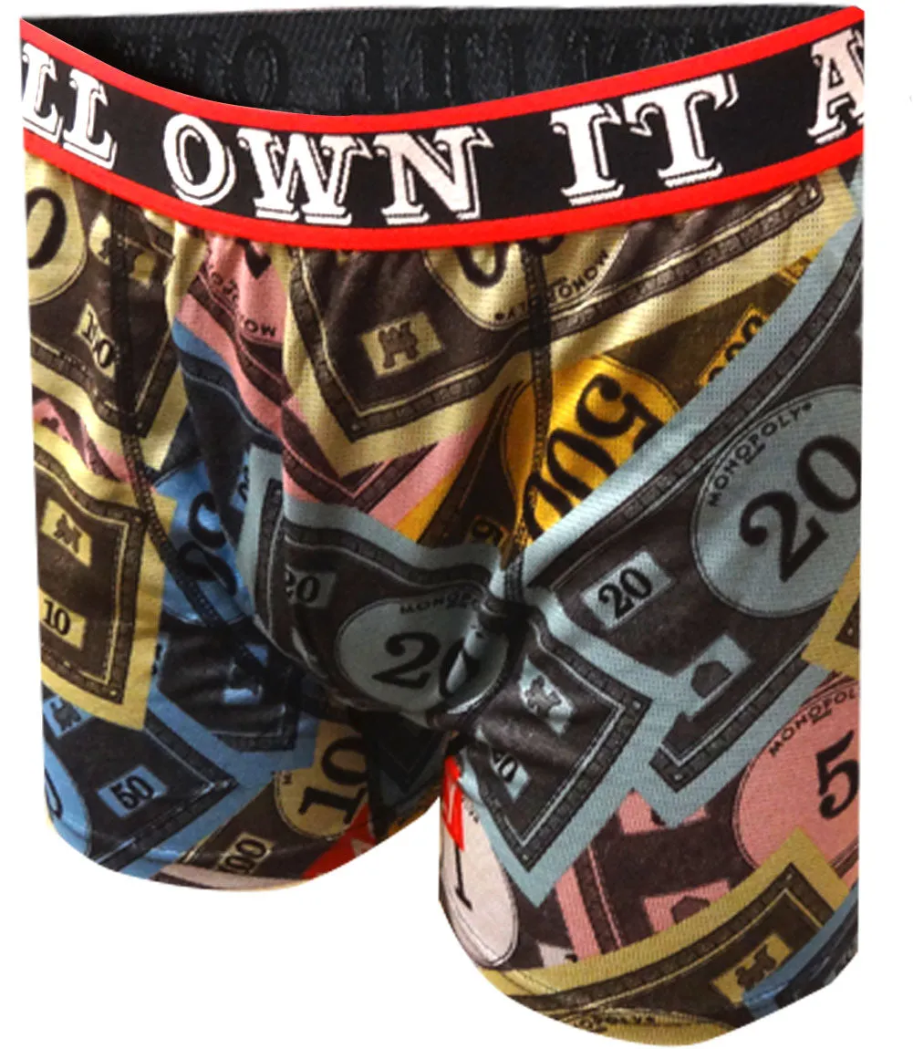 Monopoly Own It All Performance Boxer Briefs