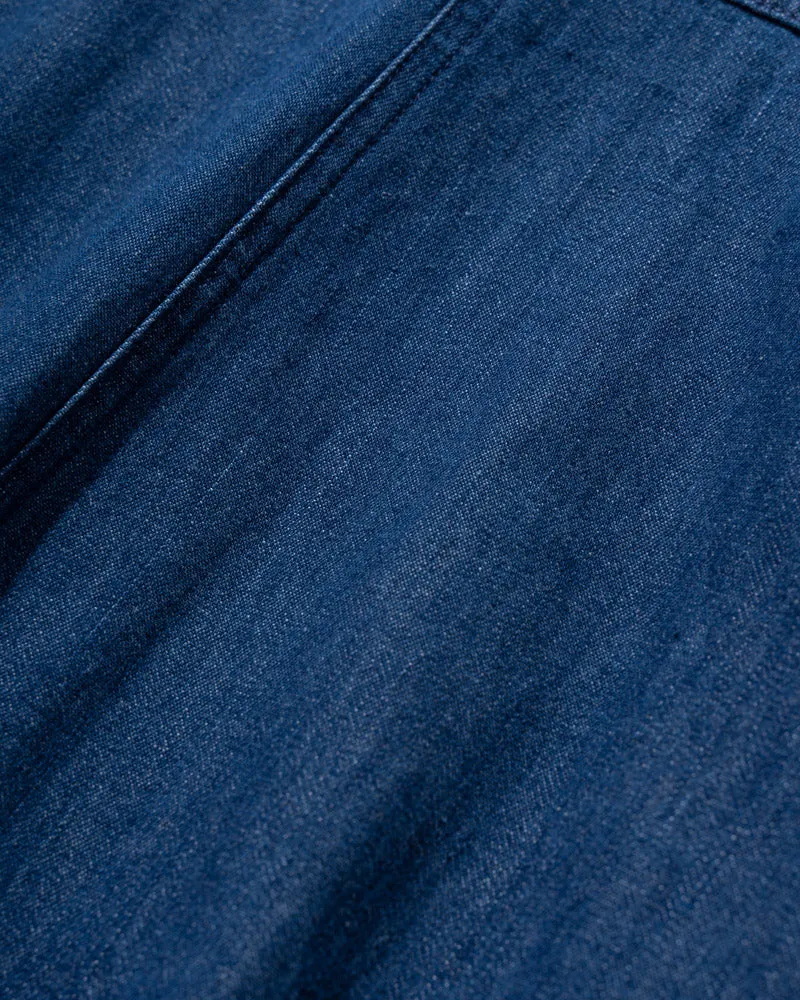 Organic Indigo Overall