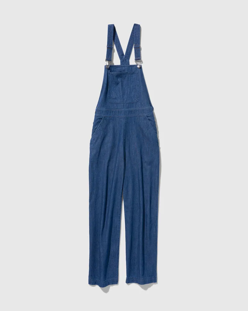 Organic Indigo Overall