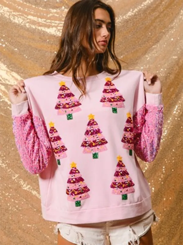 Sassy Sequin Christmas Sweaters