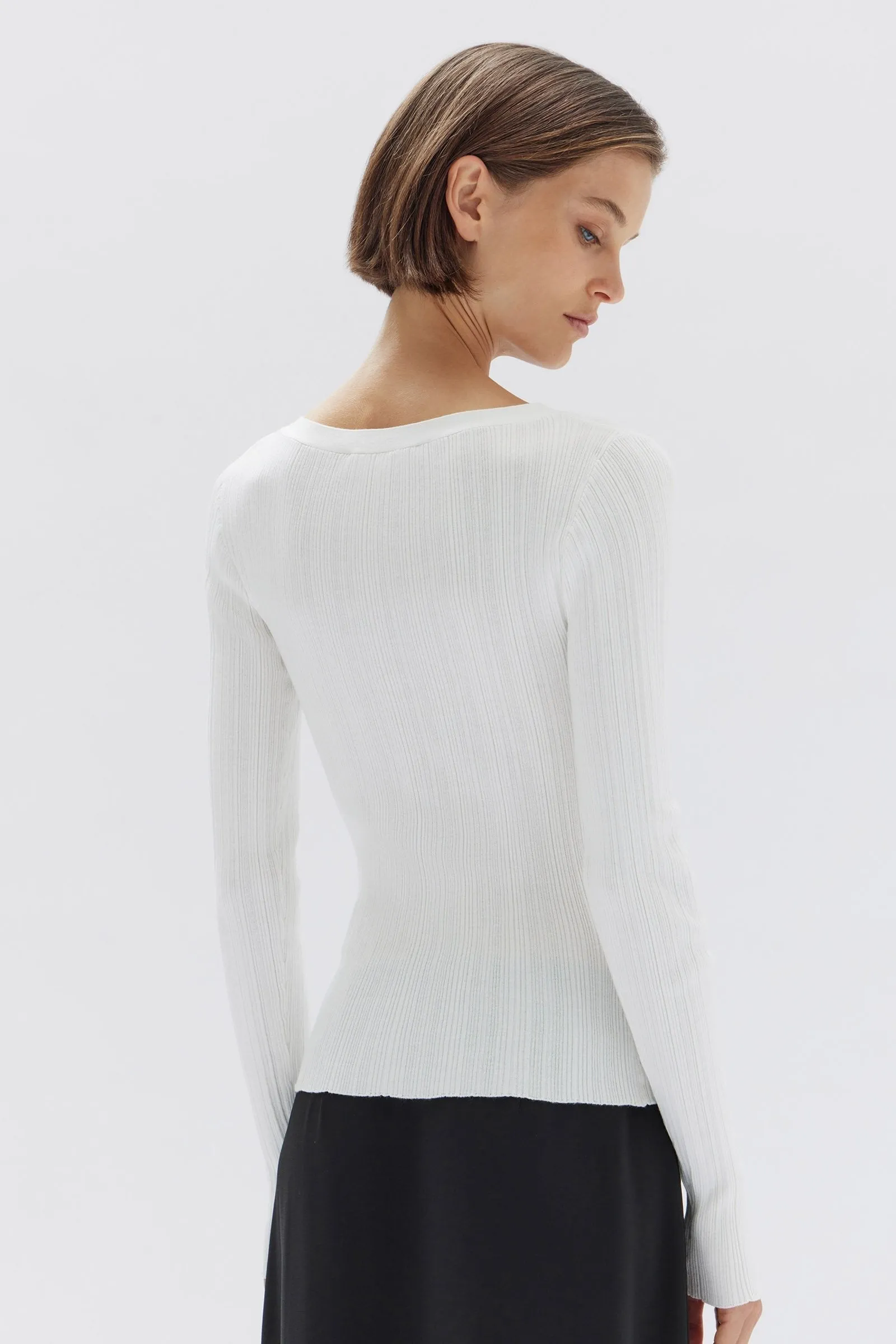 Vienna Knit Long Sleeve Top